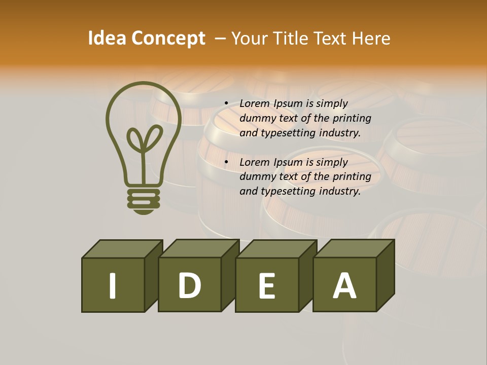 Drink Liquid Old PowerPoint Template