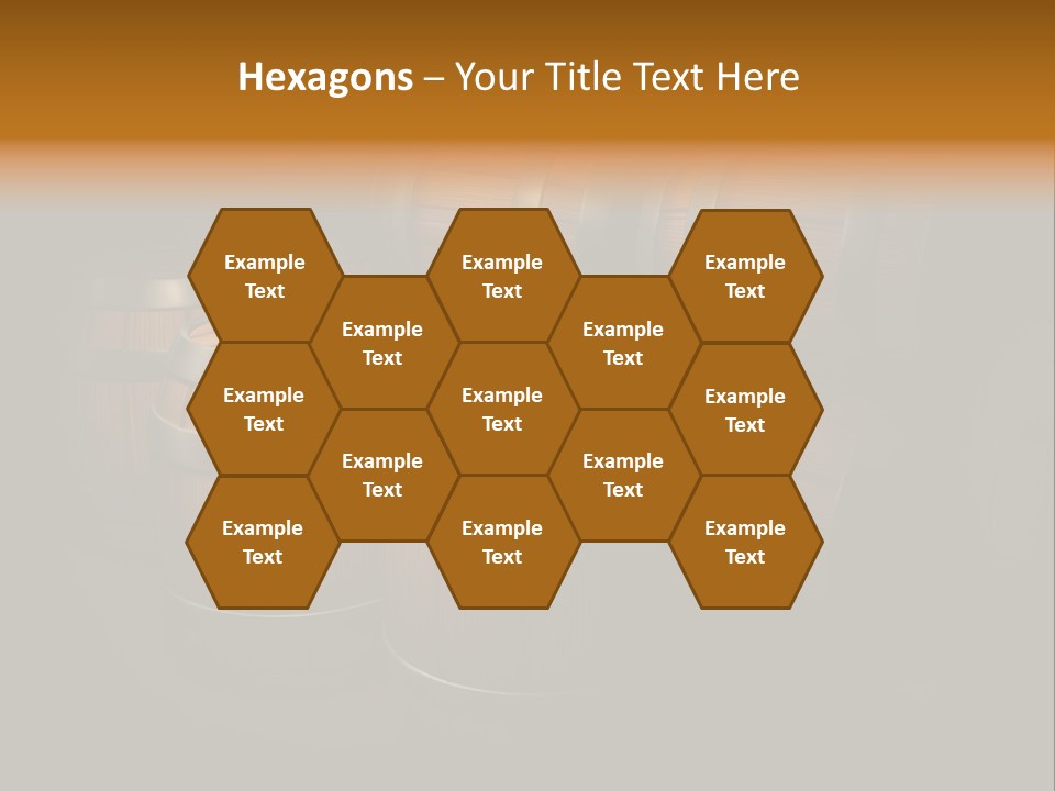 Container Dark Object PowerPoint Template