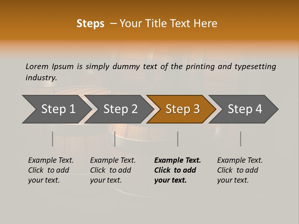 Container Dark Object PowerPoint Template