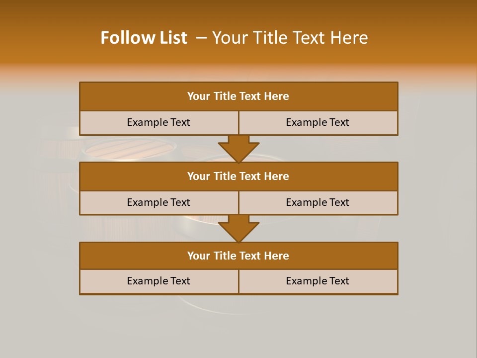 Container Dark Object PowerPoint Template