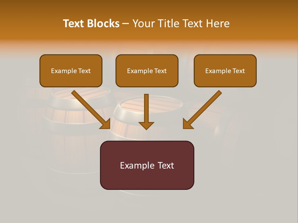 Container Dark Object PowerPoint Template