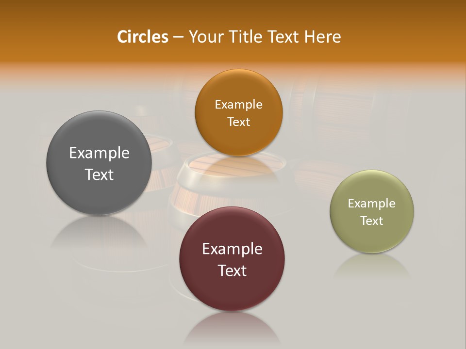 Container Dark Object PowerPoint Template
