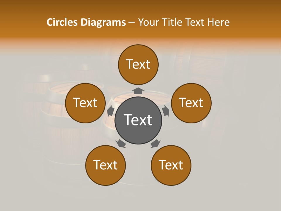 Container Dark Object PowerPoint Template