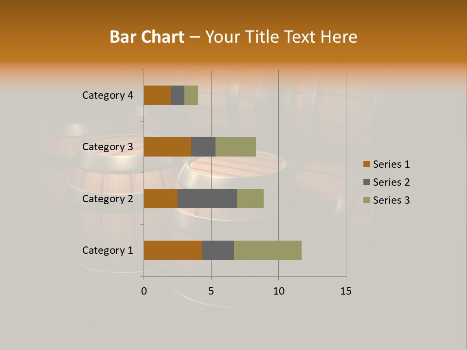 Container Dark Object PowerPoint Template