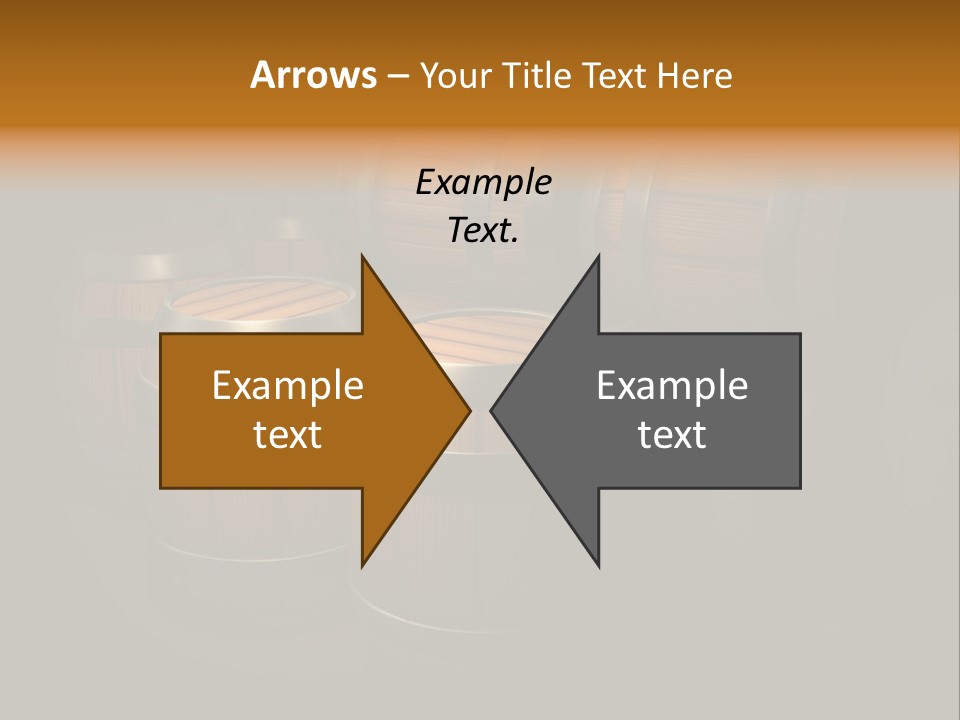 Container Dark Object PowerPoint Template