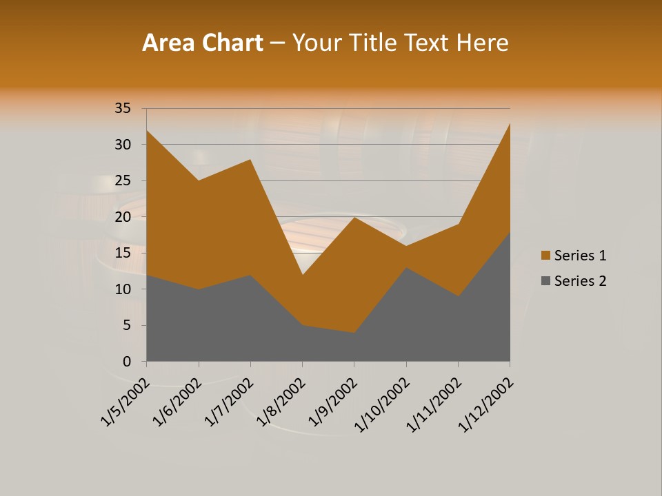 Container Dark Object PowerPoint Template