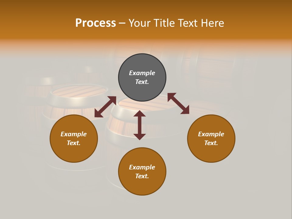 Container Dark Object PowerPoint Template