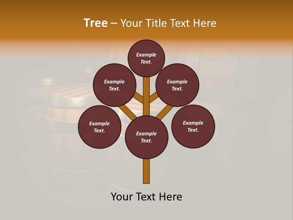 Container Dark Object PowerPoint Template
