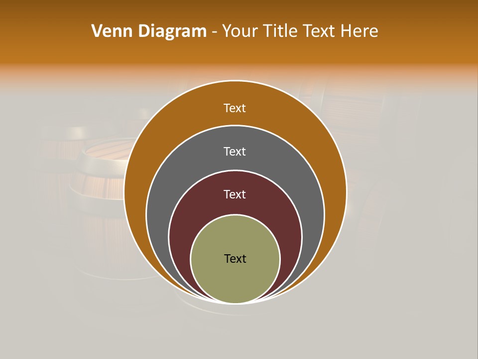 Container Dark Object PowerPoint Template