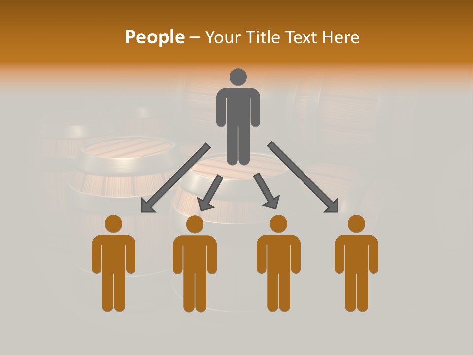 Container Dark Object PowerPoint Template