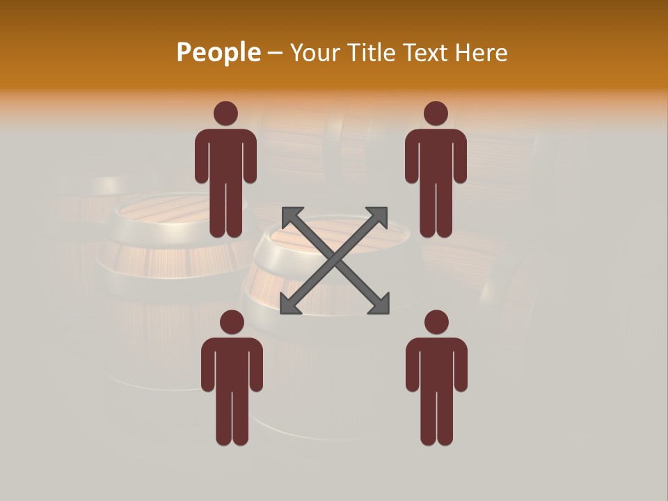 Container Dark Object PowerPoint Template