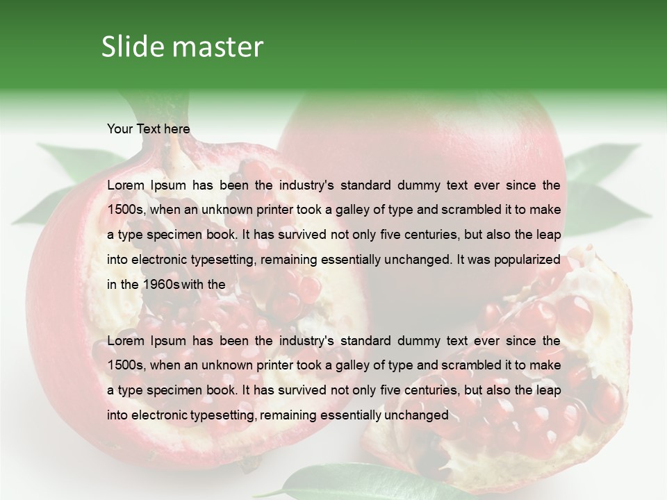 Garden Grain Eat PowerPoint Template