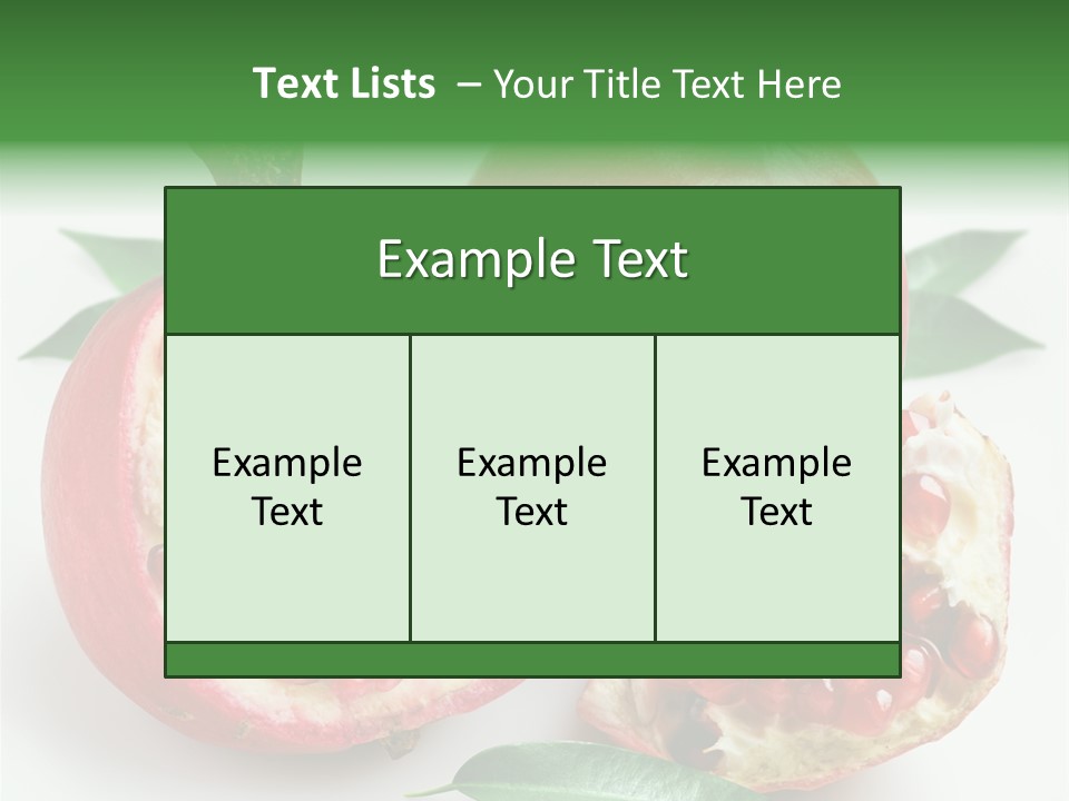 Garden Grain Eat PowerPoint Template