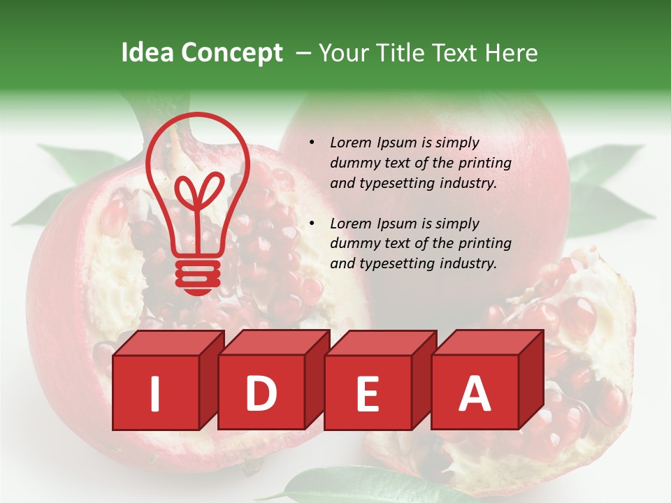 Garden Grain Eat PowerPoint Template