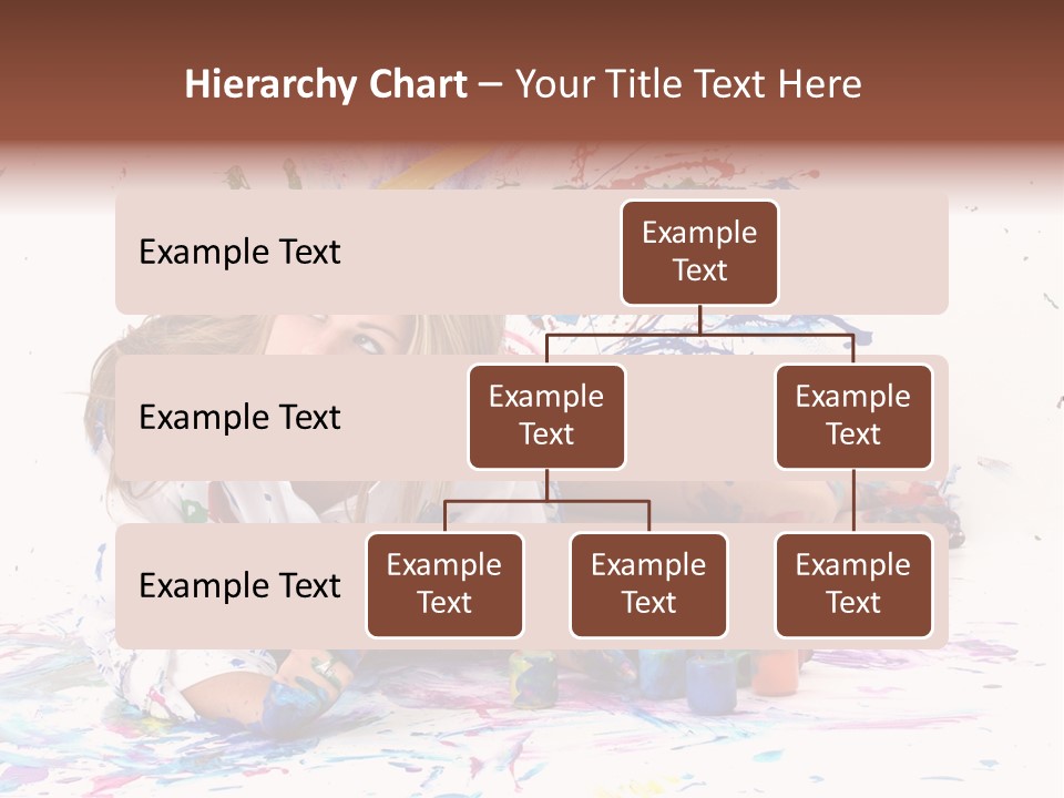 Young Fun Splatter PowerPoint Template
