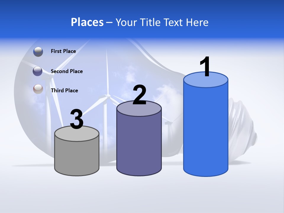 Windmill Sky Renewable PowerPoint Template