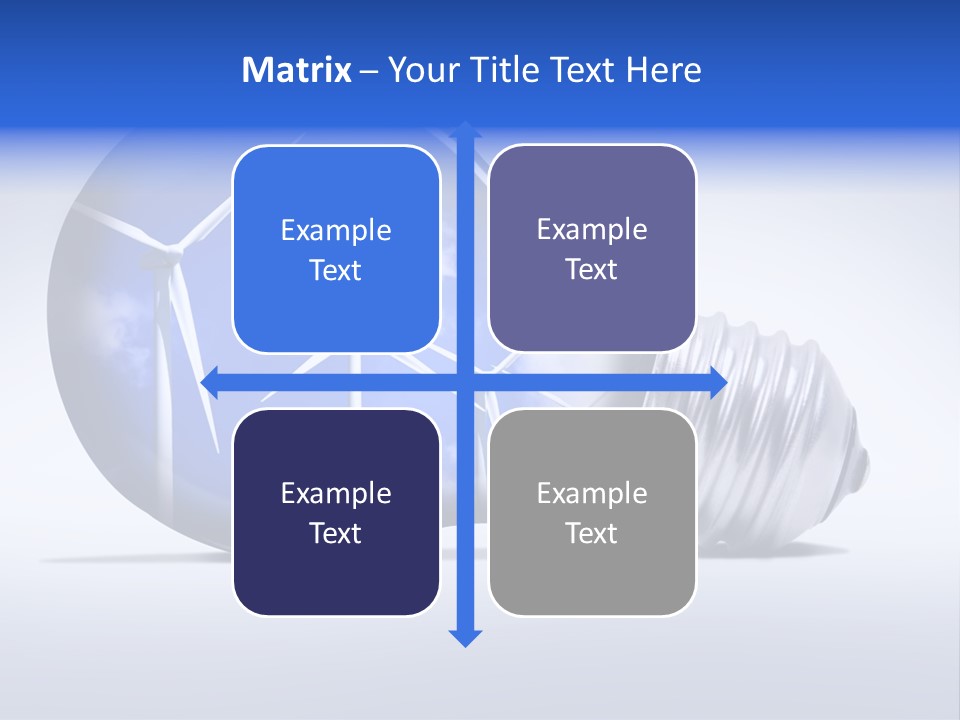 Windmill Sky Renewable PowerPoint Template