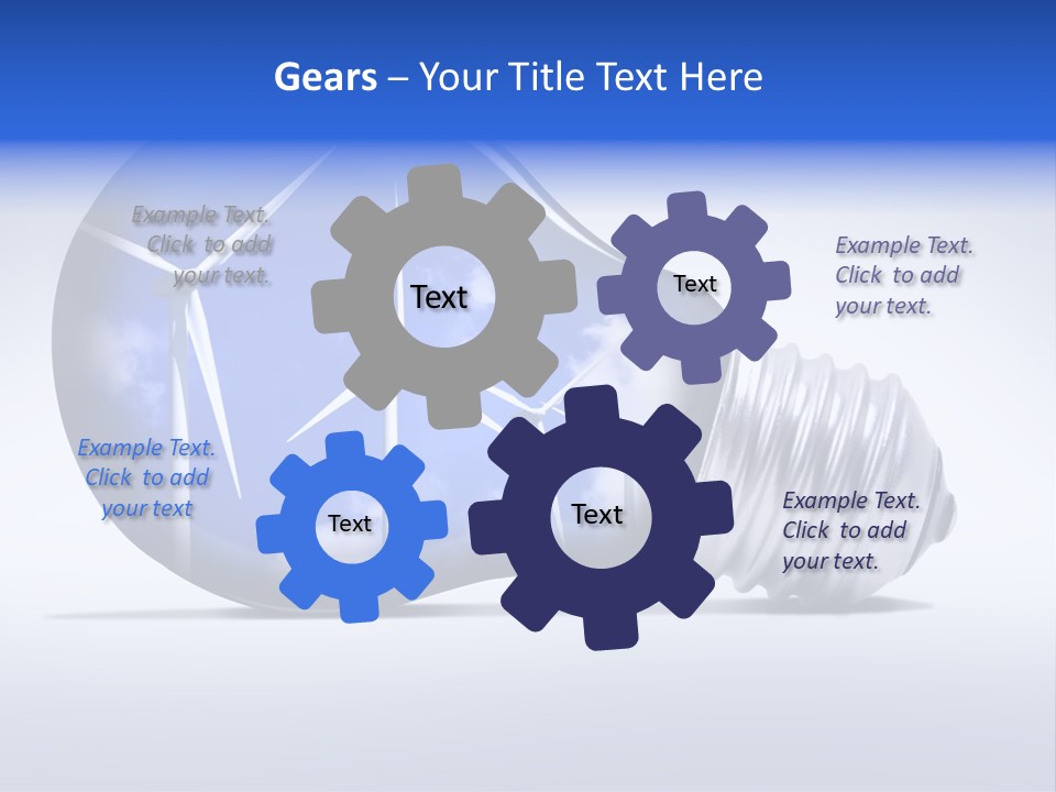 Windmill Sky Renewable PowerPoint Template