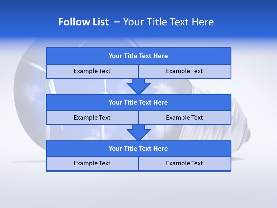Windmill Sky Renewable PowerPoint Template