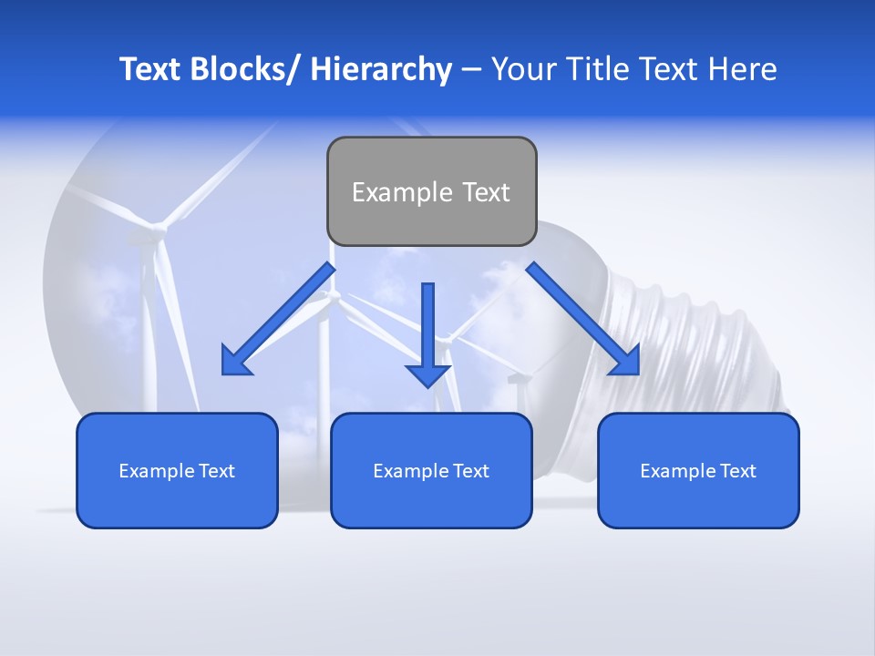 Windmill Sky Renewable PowerPoint Template
