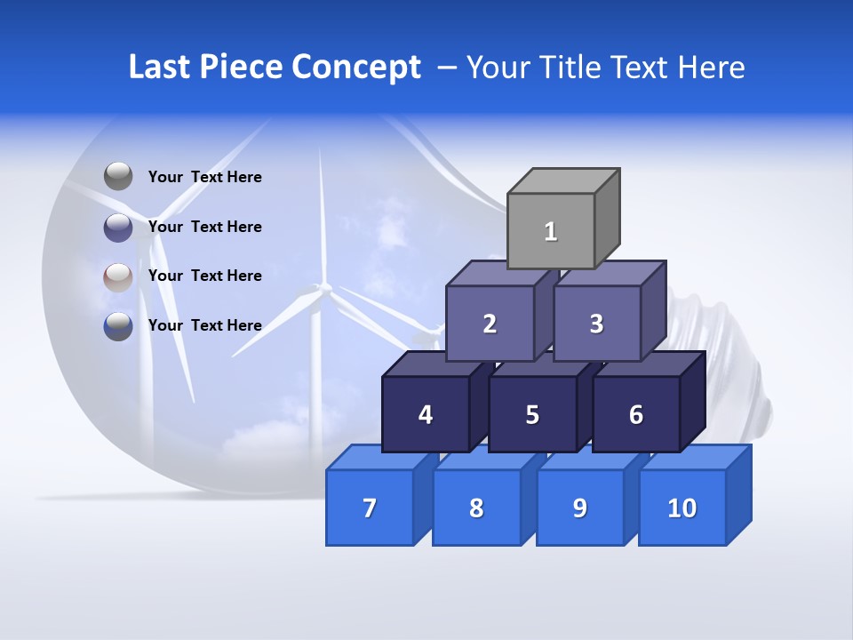 Windmill Sky Renewable PowerPoint Template