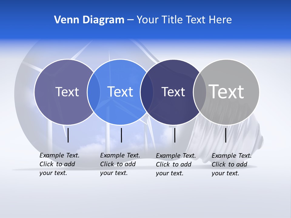 Windmill Sky Renewable PowerPoint Template