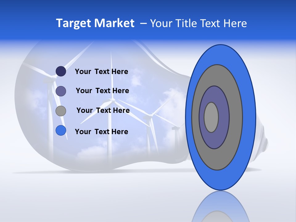 Windmill Sky Renewable PowerPoint Template