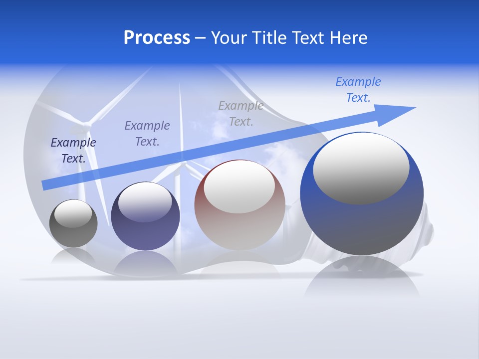 Windmill Sky Renewable PowerPoint Template