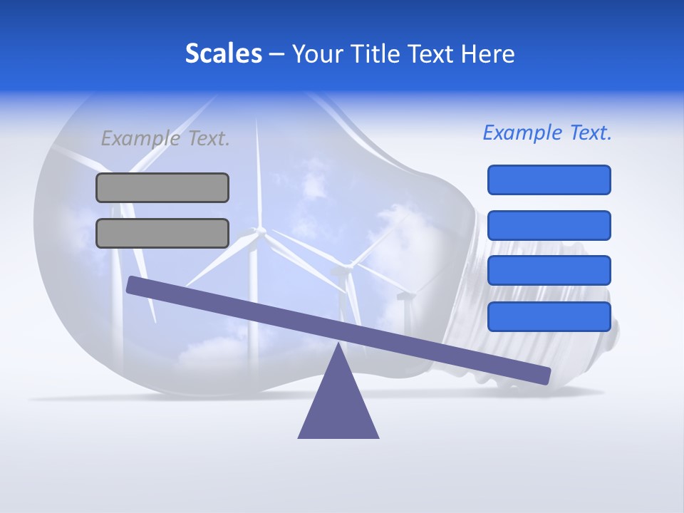 Windmill Sky Renewable PowerPoint Template