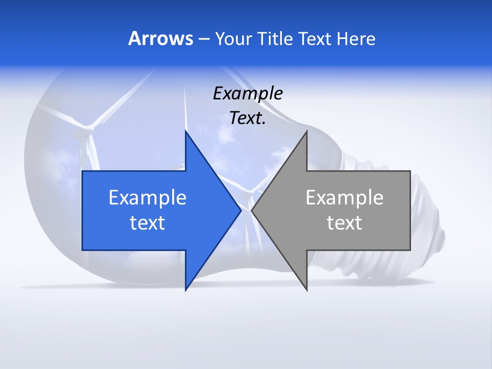 Windmill Sky Renewable PowerPoint Template