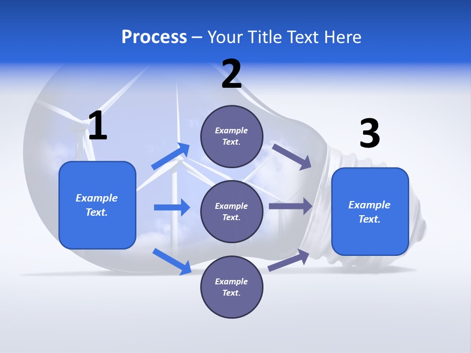 Windmill Sky Renewable PowerPoint Template