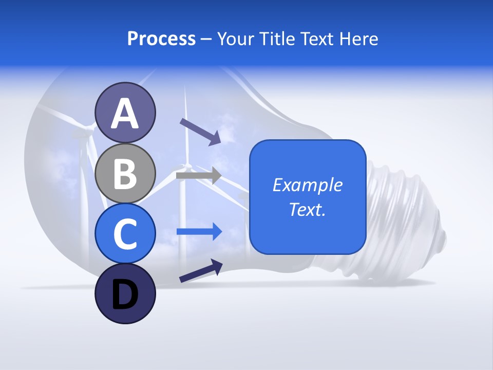 Windmill Sky Renewable PowerPoint Template