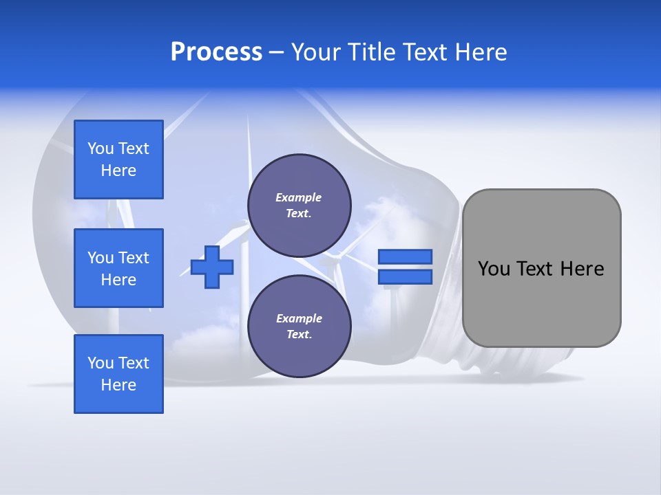 Windmill Sky Renewable PowerPoint Template