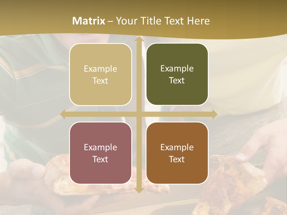 Slice Snack Food PowerPoint Template