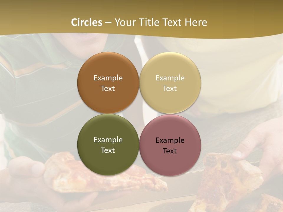 Slice Snack Food PowerPoint Template