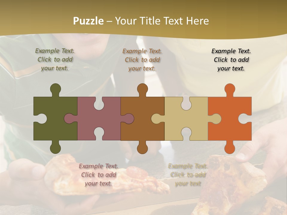 Slice Snack Food PowerPoint Template