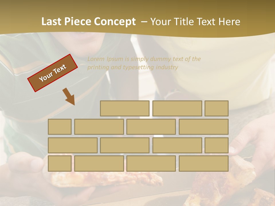 Slice Snack Food PowerPoint Template