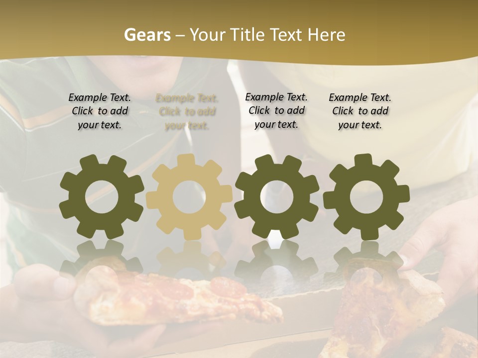 Slice Snack Food PowerPoint Template