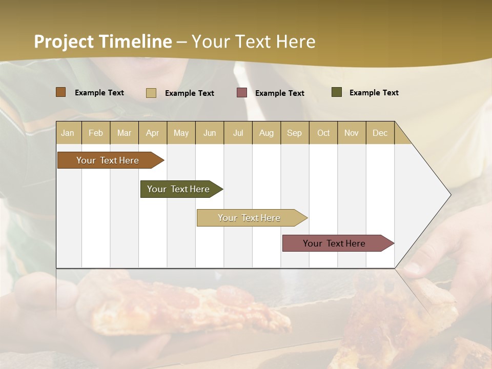 Slice Snack Food PowerPoint Template