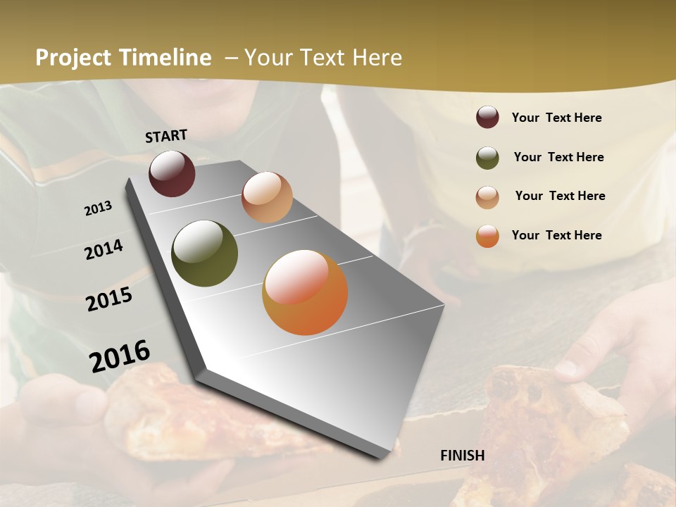 Slice Snack Food PowerPoint Template