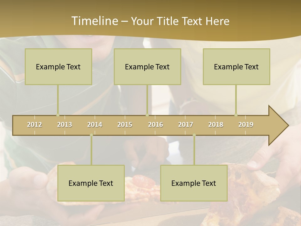 Slice Snack Food PowerPoint Template