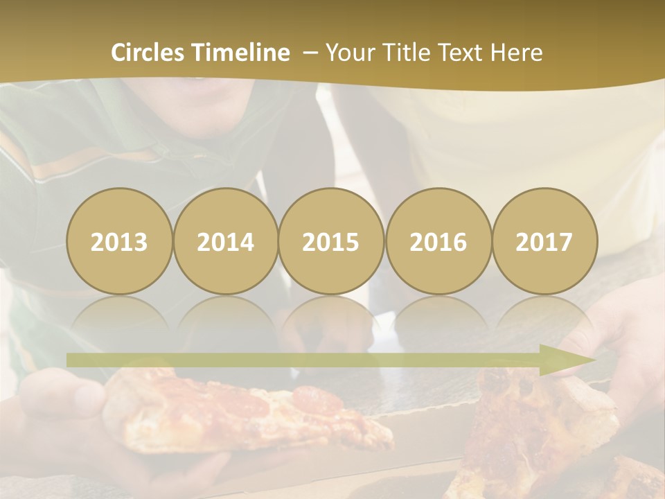 Slice Snack Food PowerPoint Template