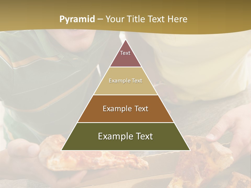 Slice Snack Food PowerPoint Template