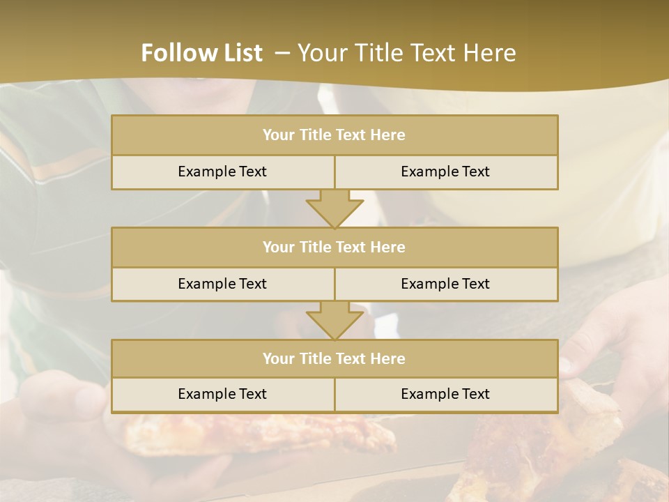 Slice Snack Food PowerPoint Template