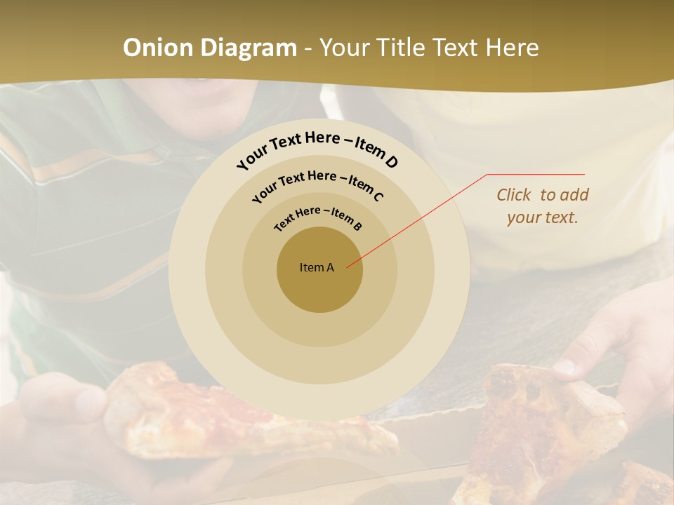 Slice Snack Food PowerPoint Template
