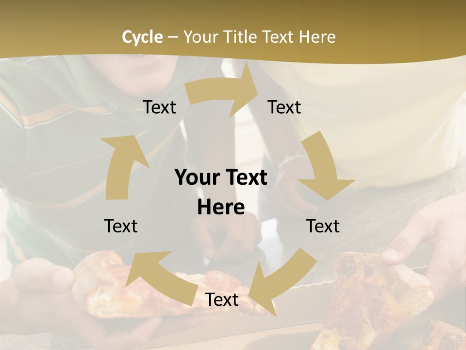 Slice Snack Food PowerPoint Template