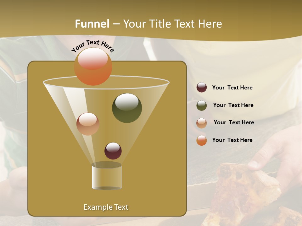 Slice Snack Food PowerPoint Template