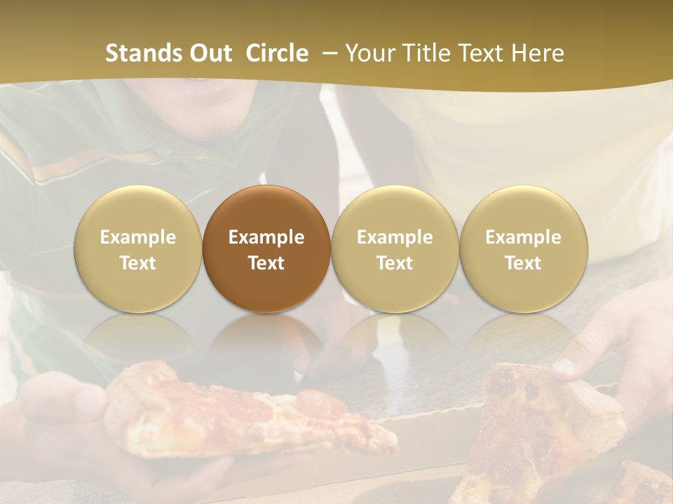 Slice Snack Food PowerPoint Template