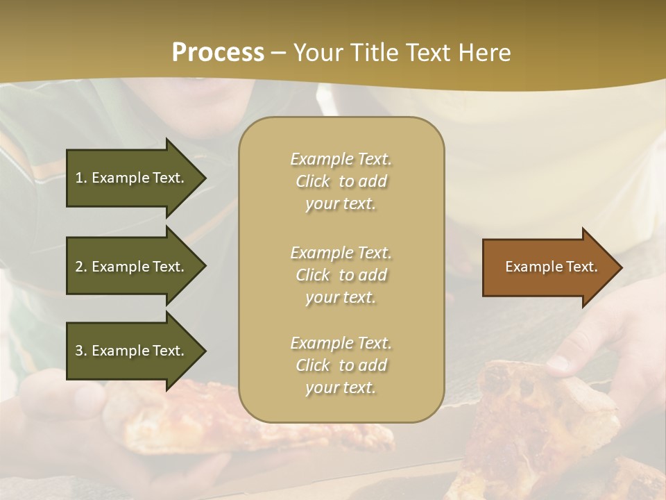 Slice Snack Food PowerPoint Template