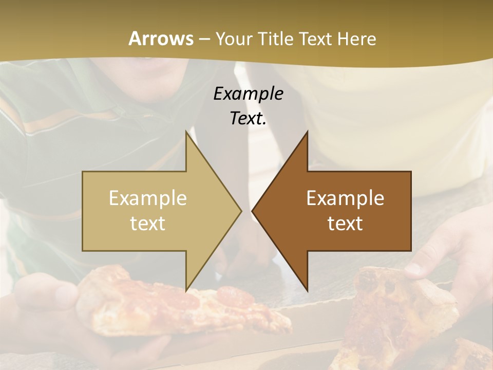 Slice Snack Food PowerPoint Template
